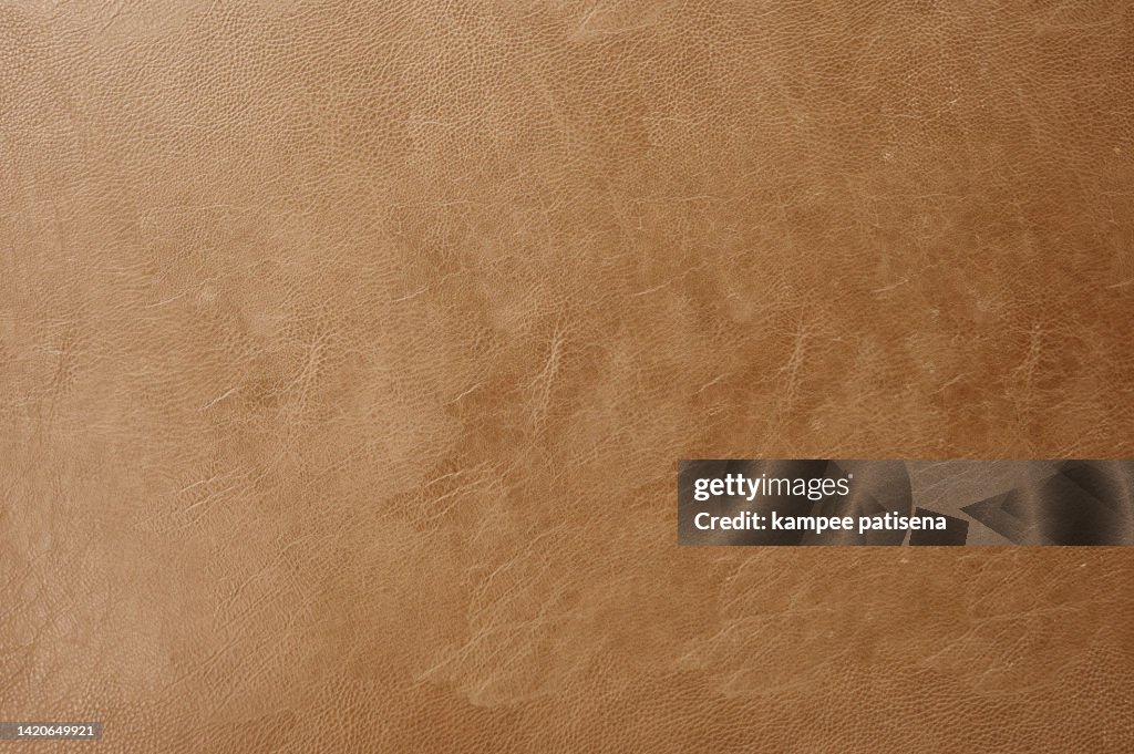 Full frame cover brown leather