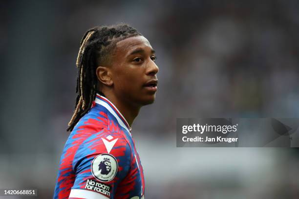 Michael Olise of Crystal Palace during the Premier League match between Newcastle United and Crystal Palace at St. James Park on September 03, 2022...