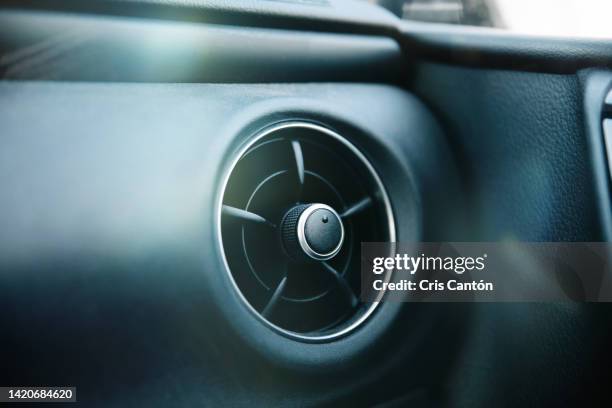 car interior  air ventilation - cris cantón photography stock-fotos und bilder