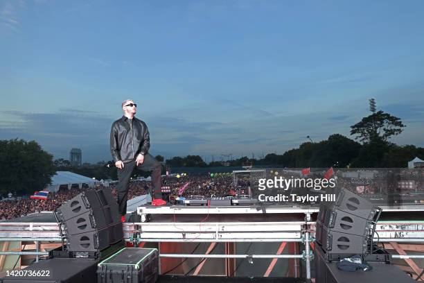 Snake performs during the 2022 Electric Zoo Festival at Randall's Island on September 03, 2022 in New York City.