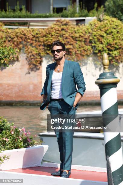 Mariano Di Vaio is seen during the 79th Venice International Film Festival on September 04, 2022 in Venice, Italy.