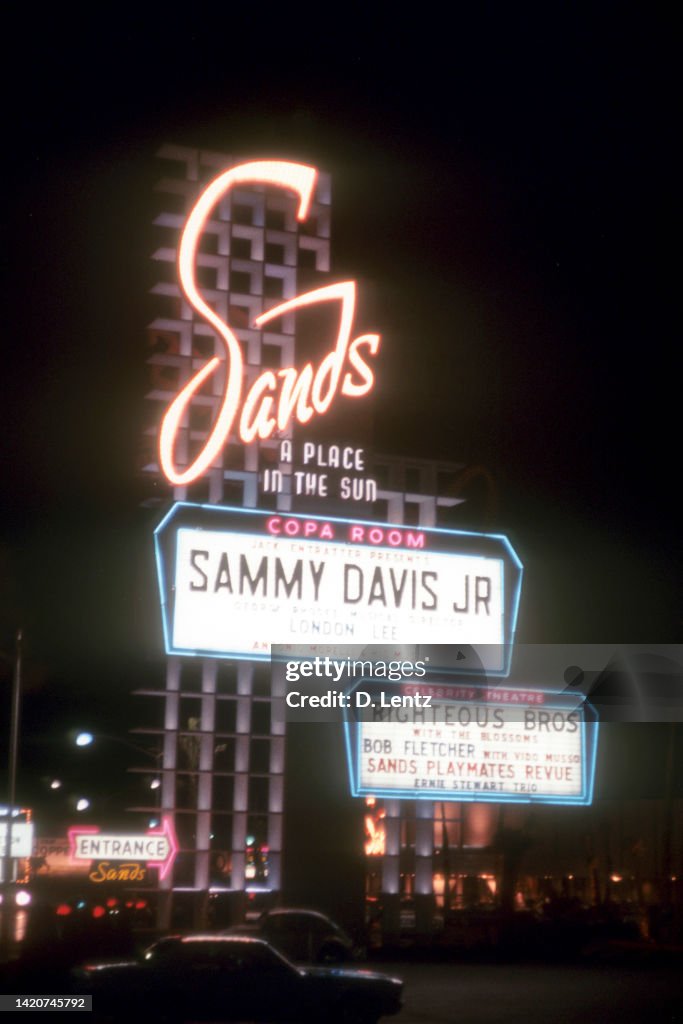 Vintage Sands Las Vegas Casino Sign