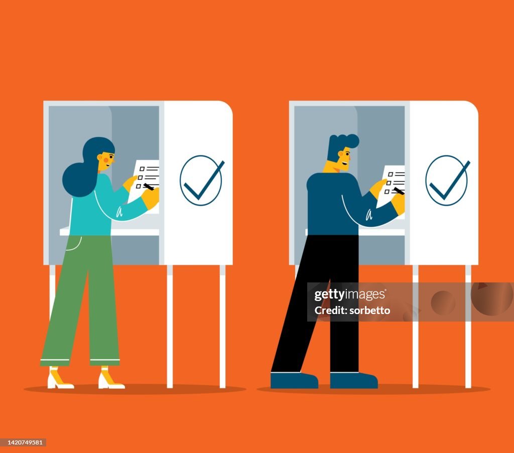 Poll Place Background Polling Place High-Res Vector Graphic - Getty Images