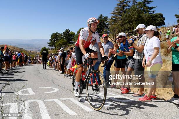 Rubén Fernandez Andujar of Spain and Team Cofidis competes during the 77th Tour of Spain 2022, Stage 15 a 152,6km stage from Martos to Sierra Nevada,...
