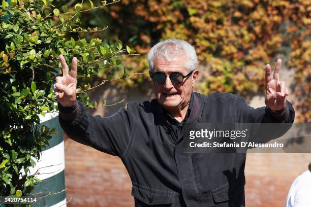 Claude Lelouch is seen during the 79th Venice International Film Festival on September 04, 2022 in Venice, Italy.