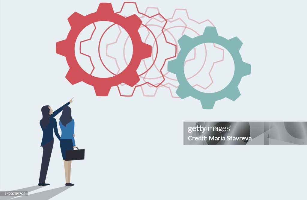 Work Process Transformation Business Process And Workflow Transformation Business Concept Of ...