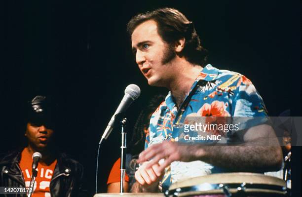 Episode 13 -- Pictured: Guest Performer Andy Kaufman on February 24, 1979 --