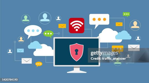 1,516 Computer Sending Data Stock Photos, High-Res Pictures, and Images ...