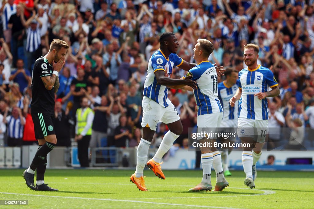 Brighton & Hove Albion v Leicester City - Premier League