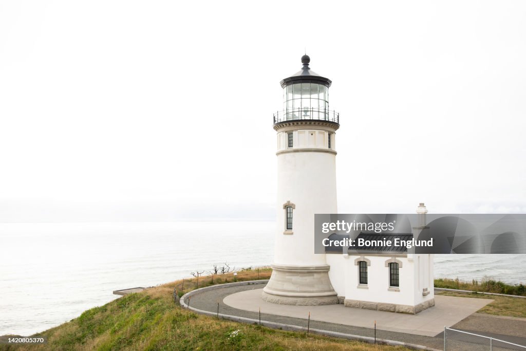 Lighthouse on a hill