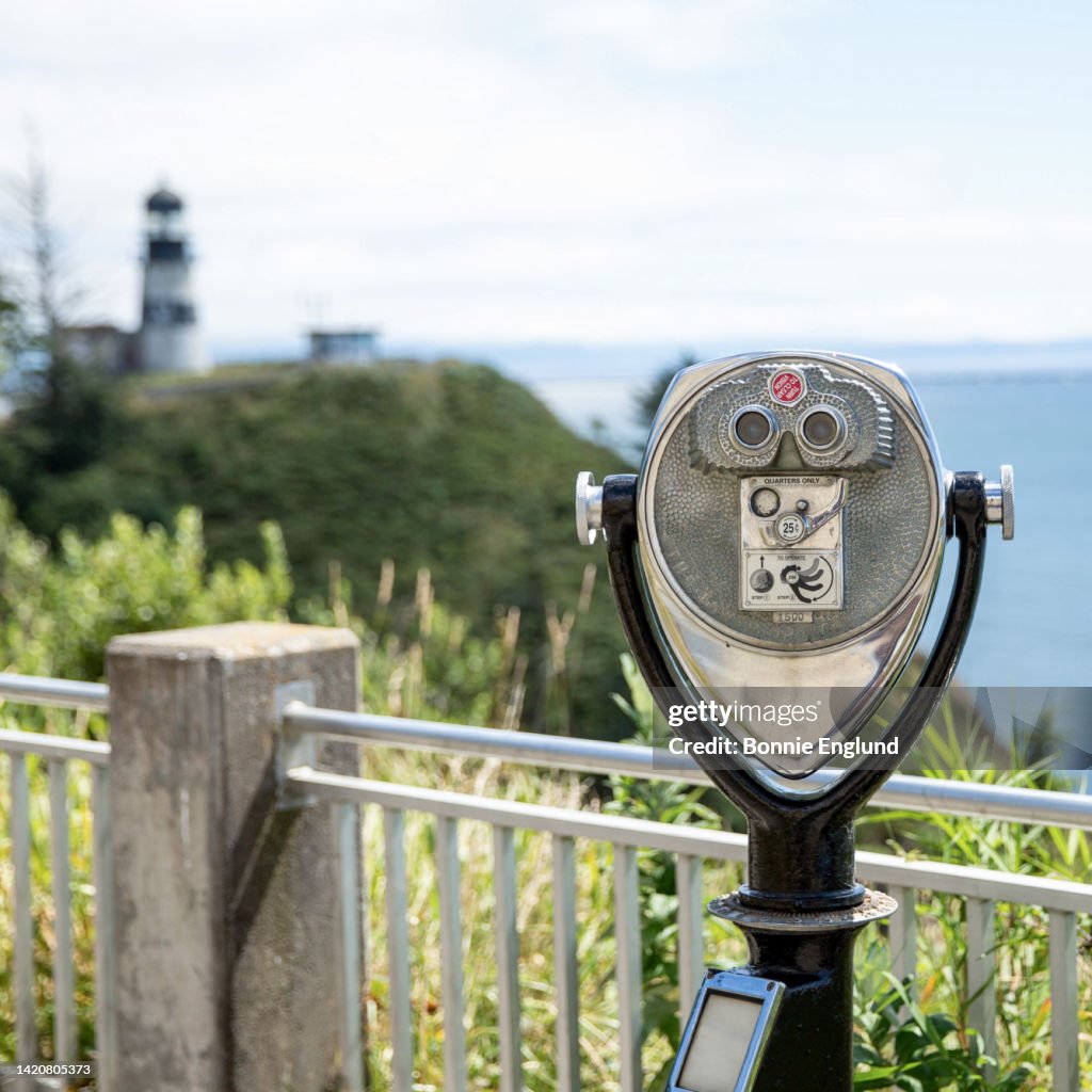 Lighthouse on a hill
