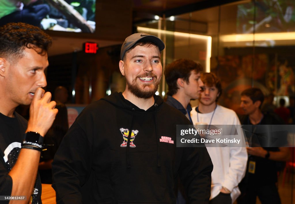 Global YouTube Star MrBeast Attends The Launch Of The First Physical global-youtube-star-mrbeast-attends-the-launch-of-the-first-physical