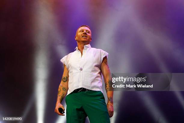 Macklemore performs at the Superbloom Festival 2022 on September 04, 2022 in Munich, Germany.