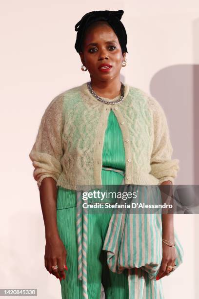 Janicza Bravo attends "The Whale" red carpet at the 79th Venice International Film Festival on September 04, 2022 in Venice, Italy.