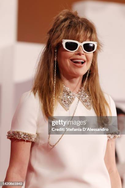 Natasha Lyonne attends "The Whale" red carpet at the 79th Venice International Film Festival on September 04, 2022 in Venice, Italy.