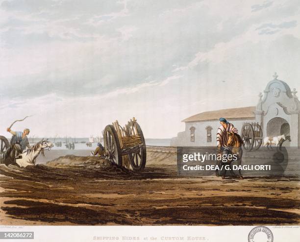 Rio de la Plata, Argentina 19th century, circa 1825.
