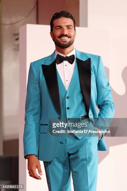 Mariano Di Vaio attends "The Whale" red carpet at the 79th Venice International Film Festival on September 04, 2022 in Venice, Italy.