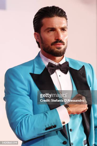 Mariano Di Vaio attends "The Whale" red carpet at the 79th Venice International Film Festival on September 04, 2022 in Venice, Italy.