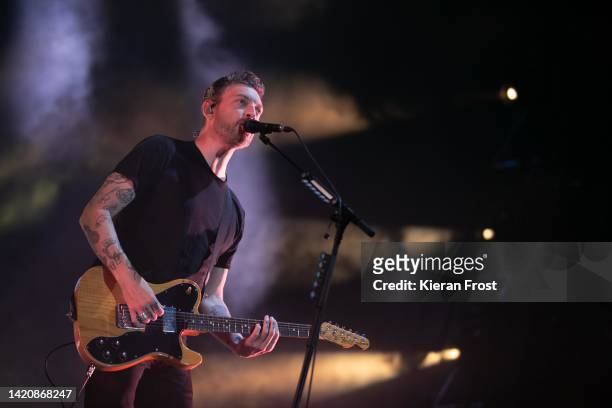 Nathan Connolly of Snow Patrol performs live at Electric Picnic 2022 at Stradbally Hall Estate on September 04, 2022 in Laois, Ireland.