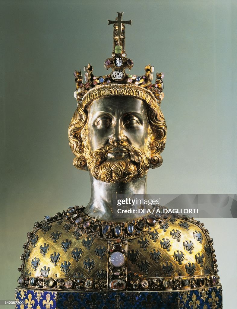 Reliquary bust of Charlemagne