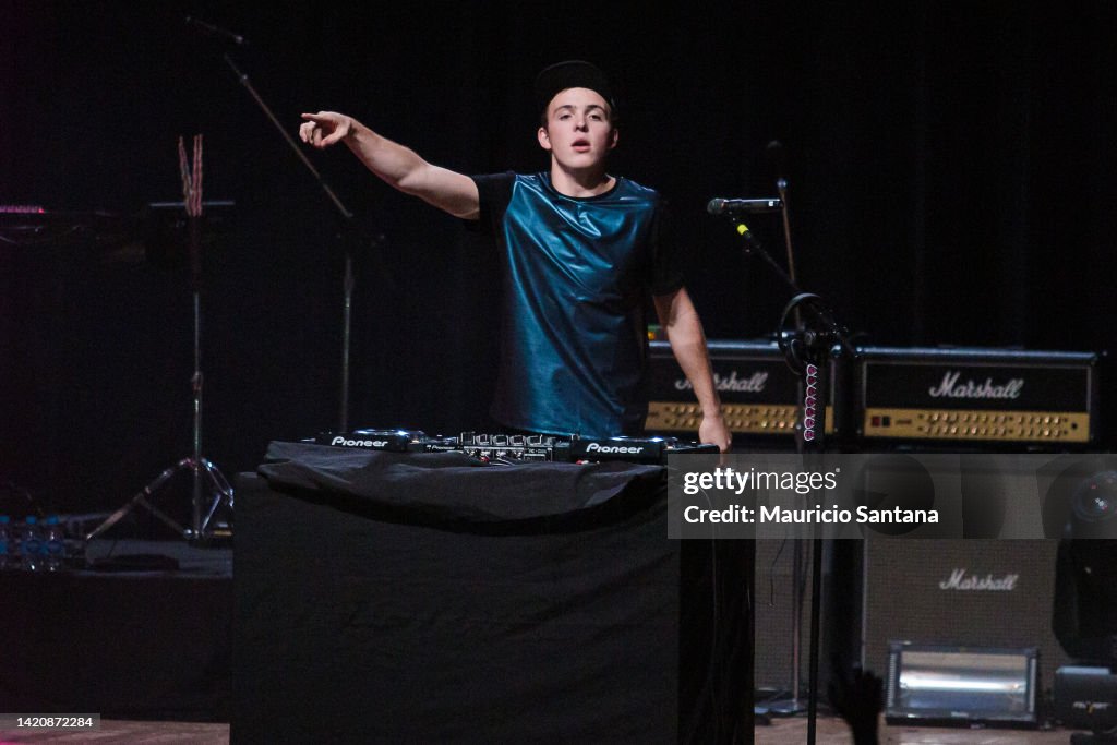 Ryland Roderick Ryland Lynch as known as DJ Ryland performs live on stage on October ...