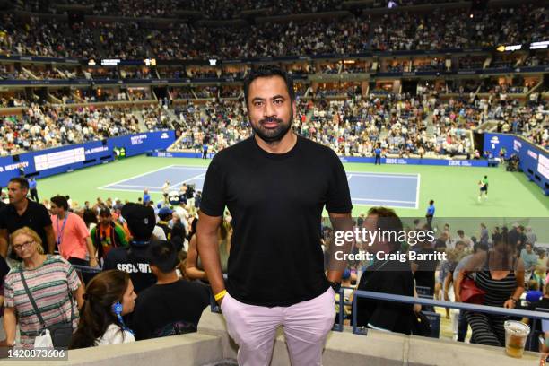 Kal Penn attends the Heineken suite at the US Open Tennis Championships at the USTA National Tennis Center in New York on on September 04, 2022 in...