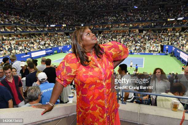 Retta attends the Heineken suite at the US Open Tennis Championships at the USTA National Tennis Center in New York on on September 04, 2022 in New...