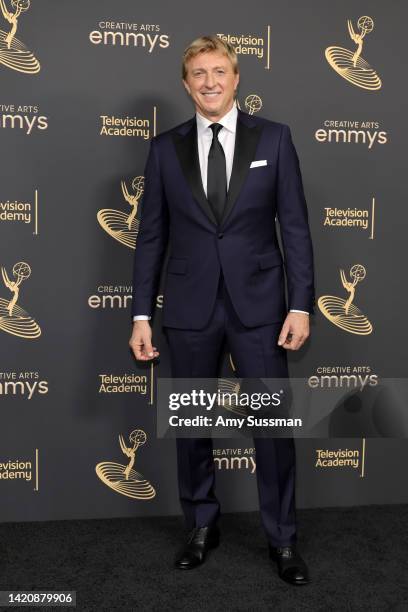 William Zabka attends the 2022 Creative Arts Emmys at Microsoft Theater on September 04, 2022 in Los Angeles, California.