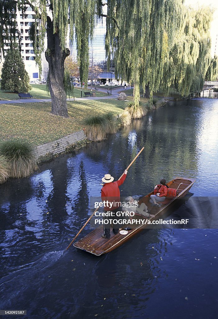 Punting at Avon River