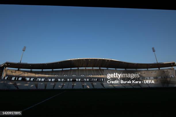 Turkiye A general view of the venue at Ataturk Olympic Stadium on August 29, 2022 in Istanbul, Turkiye. The Ataturk Olympic Stadium is the venue of...