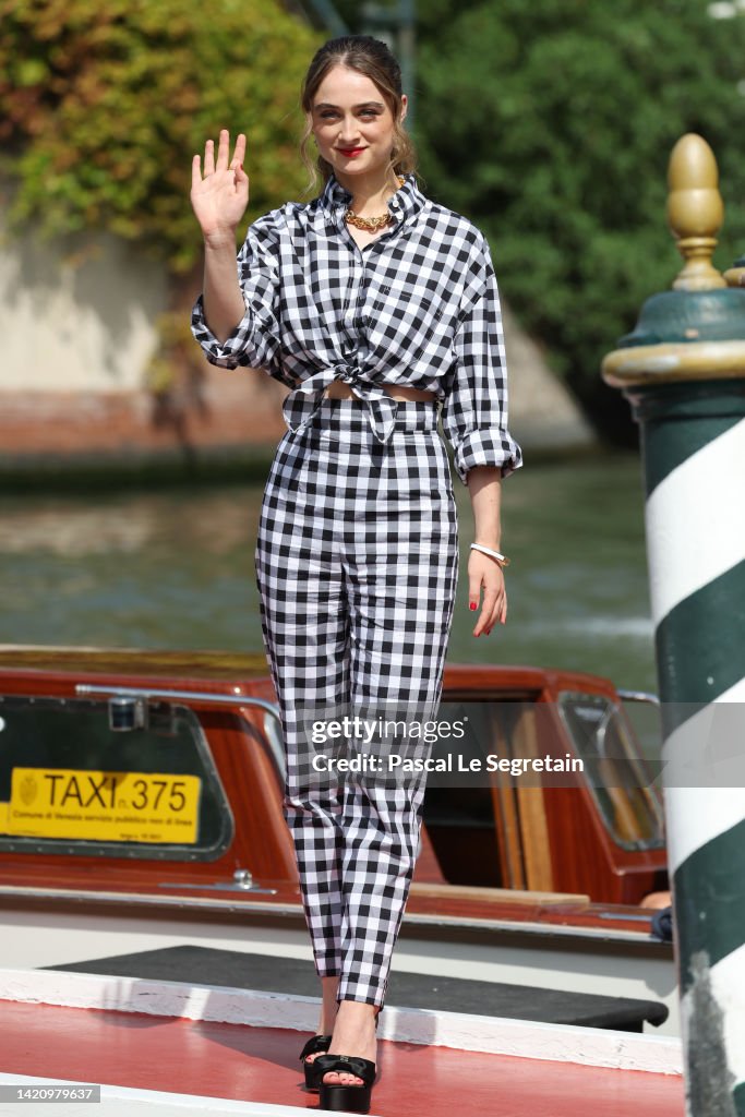 Celebrity Sightings: Day 6 - 79th Venice International Film Festival