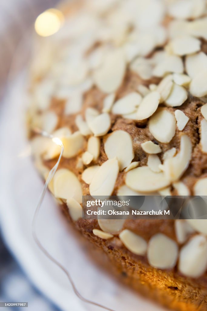 Christmas traditional Scotland cake Dundee