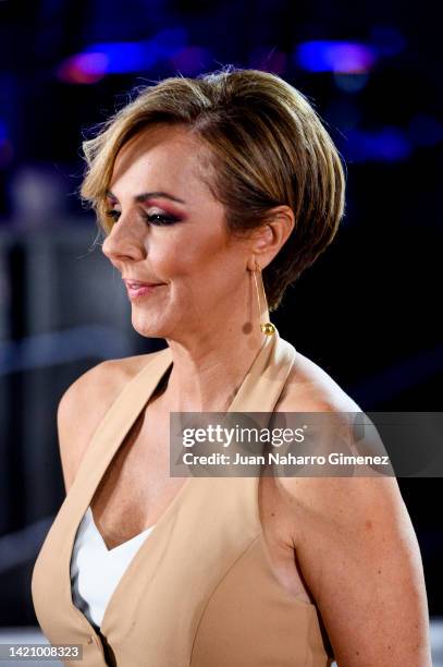 Rocio Carrasco attends "En El Nombre De Rocio" photocall at Mediaset España on September 05, 2022 in Madrid, Spain.