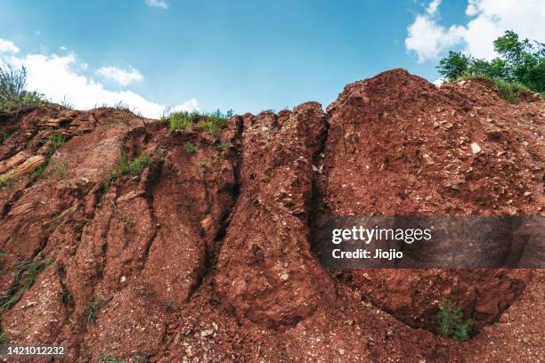 mud landslides - cliff stock pictures, royalty-free photos & images