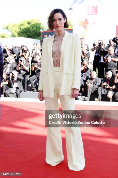 Phoebe Waller-Bridge attends "The Banshees Of Inisherin" red carpet at the 79th Venice International Film Festival on September 05, 2022 in Venice,...