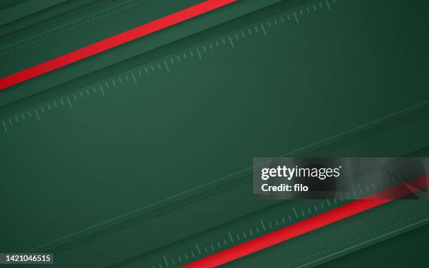 abstract green sports field lines background - football league stock illustrations