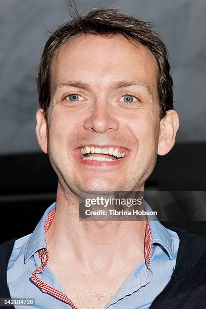 Michael Dean Shelton attends the 'Margarine Wars' Los Angeles premiere at ArcLight Hollywood on March 29, 2012 in Hollywood, California.