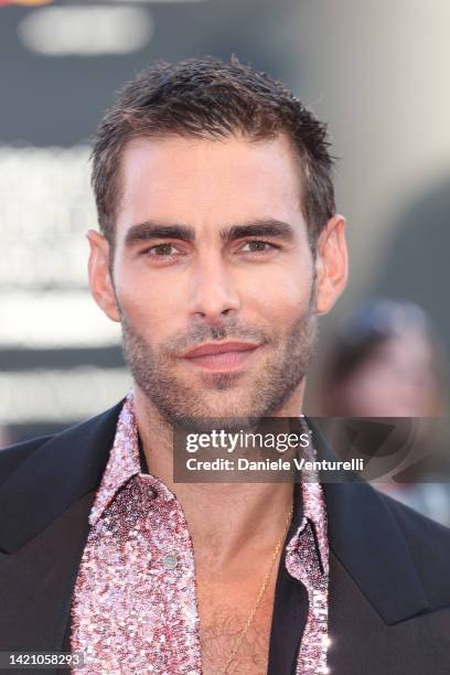 Jon Kortajarena attends the "Don't Worry Darling" red carpet at the 79th Venice International Film Festival on September 05, 2022 in Venice, Italy.