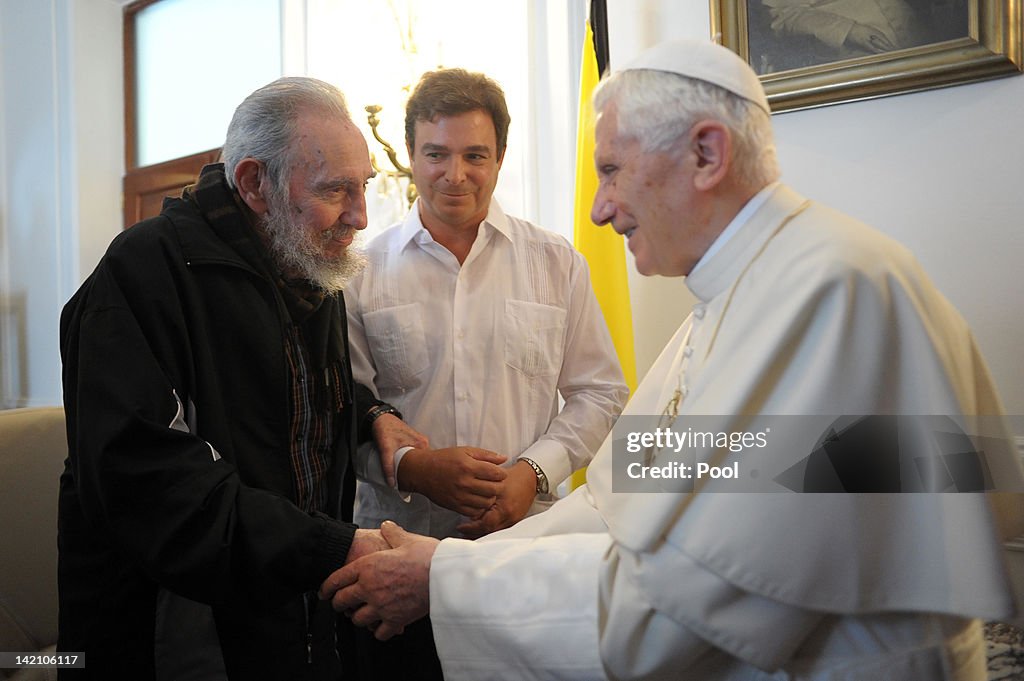 Pope Benedict XVI Makes First Visit To Cuba