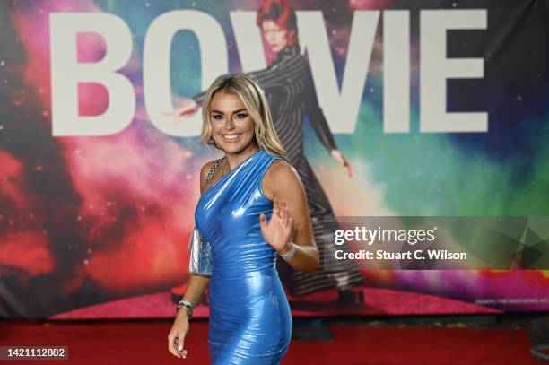 Tallia Storm attends the "Moonage Daydream" London Premiere at BFI IMAX Waterloo on September 05, 2022 in London, England.