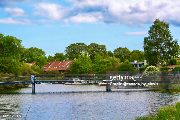 bridge in freetown christiania - 1971 2019 stock pictures, royalty-free photos & images