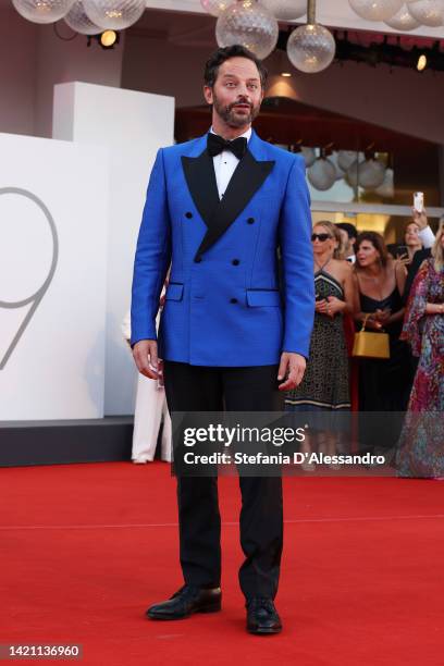 Nick Kroll attends the "Don't Worry Darling" red carpet at the 79th Venice International Film Festival on September 05, 2022 in Venice, Italy.