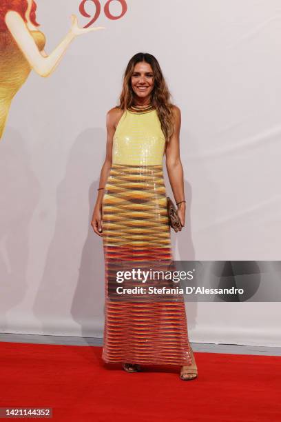 Margherita Maccapani Missoni attends the "Amanda" red carpet at the 79th Venice International Film Festival on September 05, 2022 in Venice, Italy.