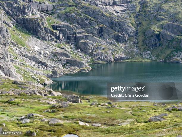 mountain lake - great dividing range stock pictures, royalty-free photos & images