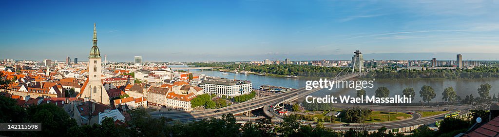 Danube River in Bratislava