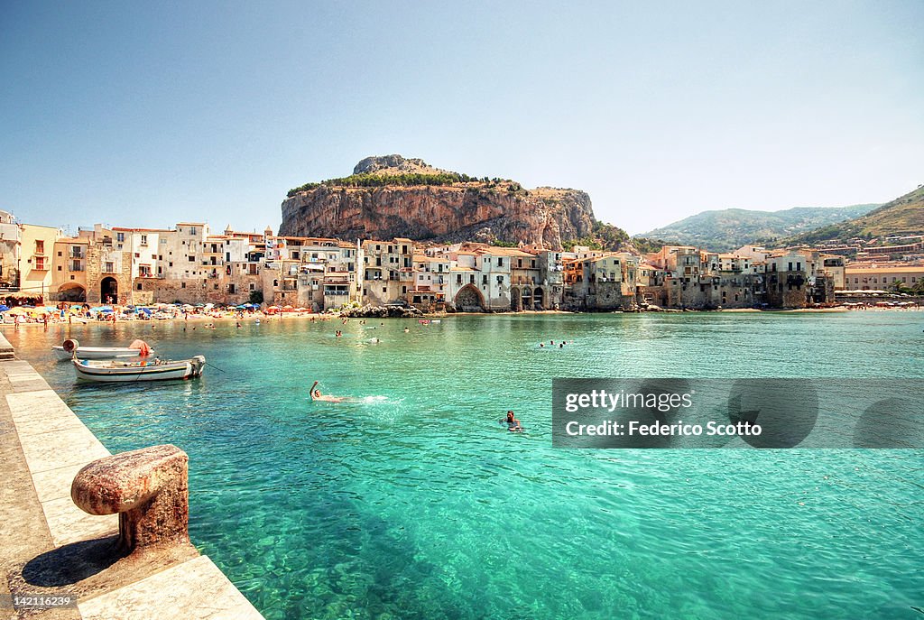 Coast of Cefalu