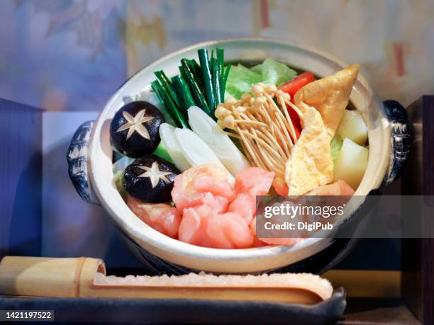 chankonabe food model - pan ストックフォトと画像