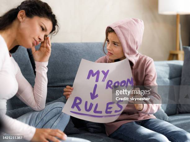 my room, my rules mom! - avoiding conflict stock pictures, royalty-free photos & images
