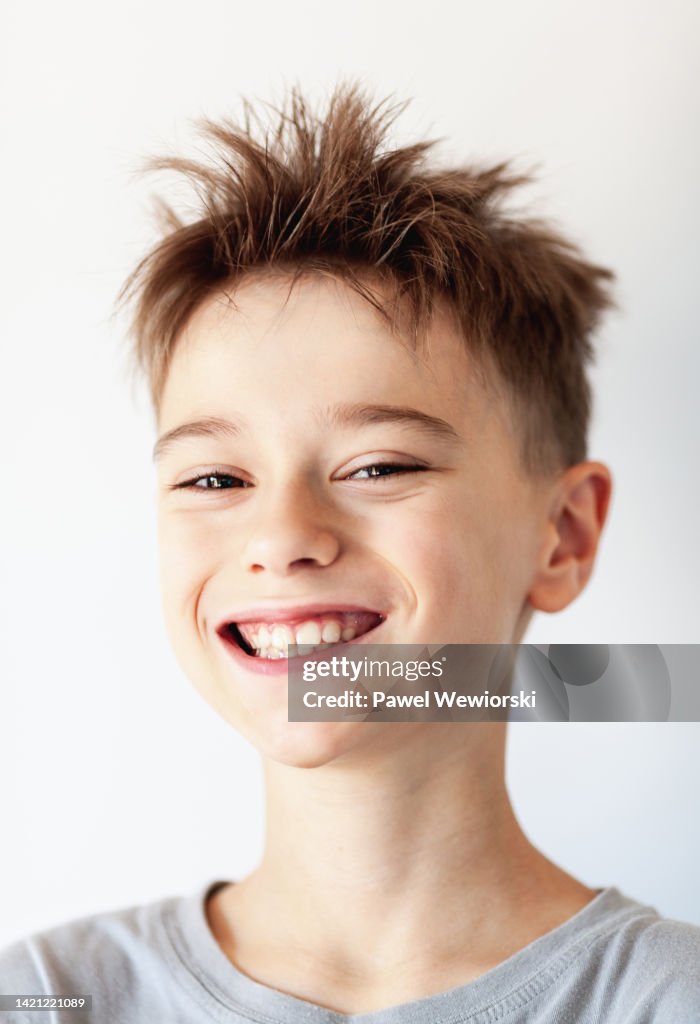 Smiling boy