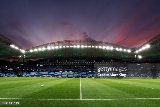 General view prior to the International Friendly Match between the Australia Matildas and Canada at Allianz Stadium on September 06, 2022 in Sydney,...